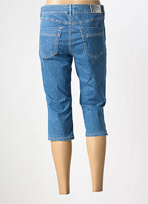 Pantacourt stretch taille normale bleu GARDEUR femme