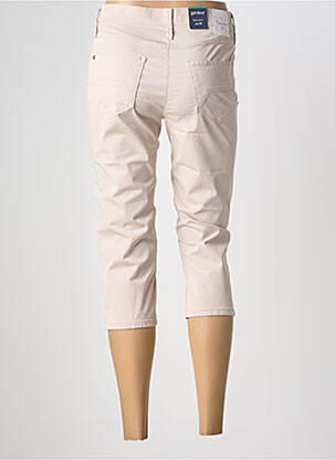 Pantacourt stretch taille normale beige GARDEUR femme