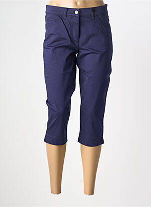 Pantacourt stretch taille normale bleu GERRY WEBER femme