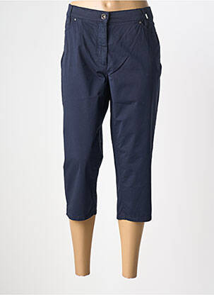 Pantacourt stretch taille normale bleu GARDEUR femme
