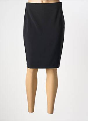 Jupe mi-longue stretch noir JOSEPH RIBKOFF femme