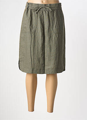 Jupe mi-longue coupe droite vert GERRY WEBER femme