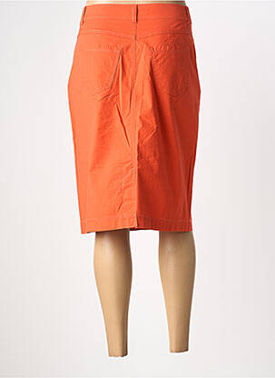 Jupe mi-longue stretch orange GERRY WEBER femme