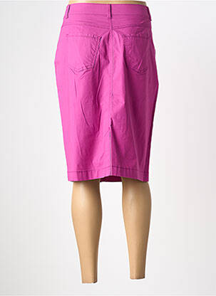 Jupe mi-longue stretch violet GERRY WEBER femme