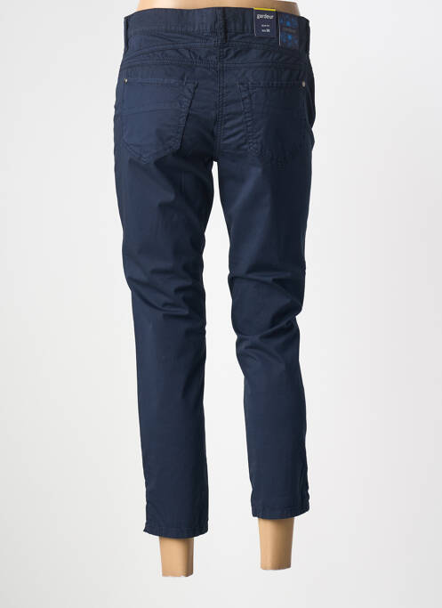 Pantalon 7/8 stretch taille normale bleu GARDEUR femme