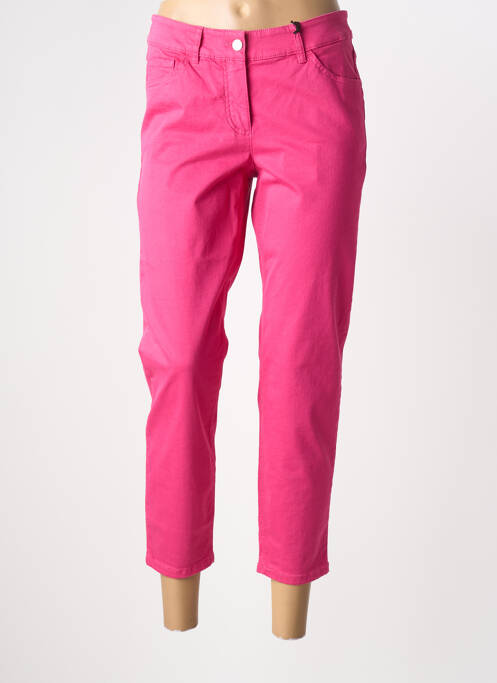 Pantalon 7/8 stretch taille normale rose GERRY WEBER femme
