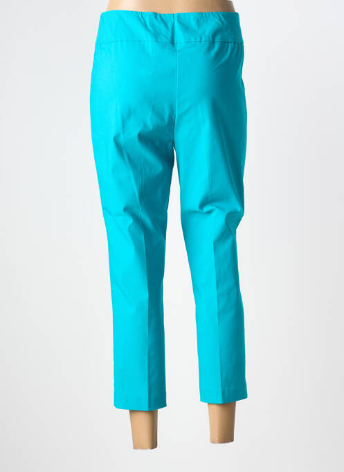 Pantalon 7/8 stretch taille normale bleu JOSEPH RIBKOFF femme