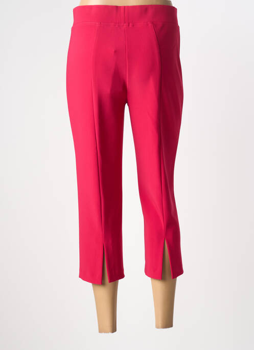 Pantacourt stretch taille normale rouge JOSEPH RIBKOFF femme