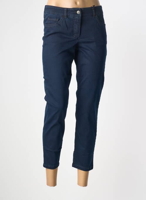 Pantacourt stretch taille normale bleu GERRY WEBER femme