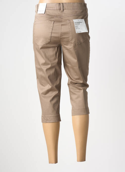 Pantacourt stretch taille normale marron GERRY WEBER femme