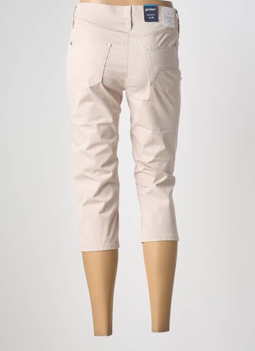 Pantacourt stretch taille normale beige GARDEUR femme