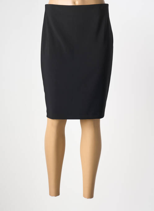 Jupe mi-longue stretch noir JOSEPH RIBKOFF femme