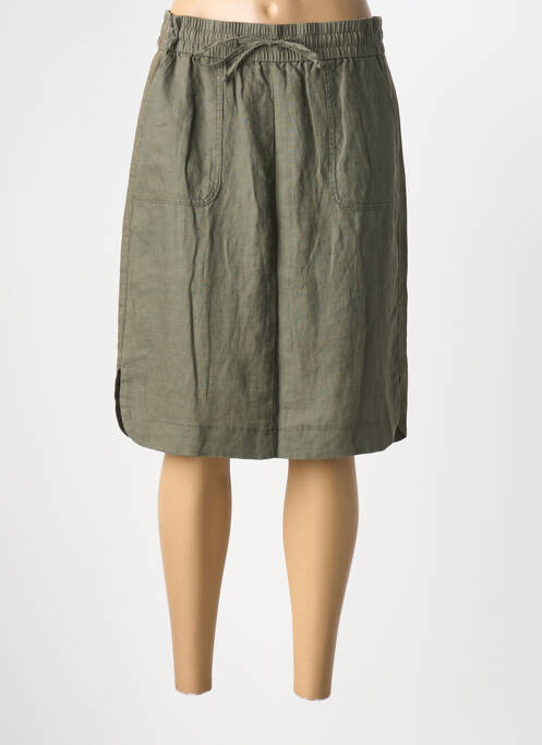 Jupe mi-longue coupe droite vert GERRY WEBER femme