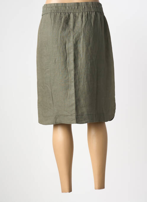 Jupe mi-longue coupe droite vert GERRY WEBER femme