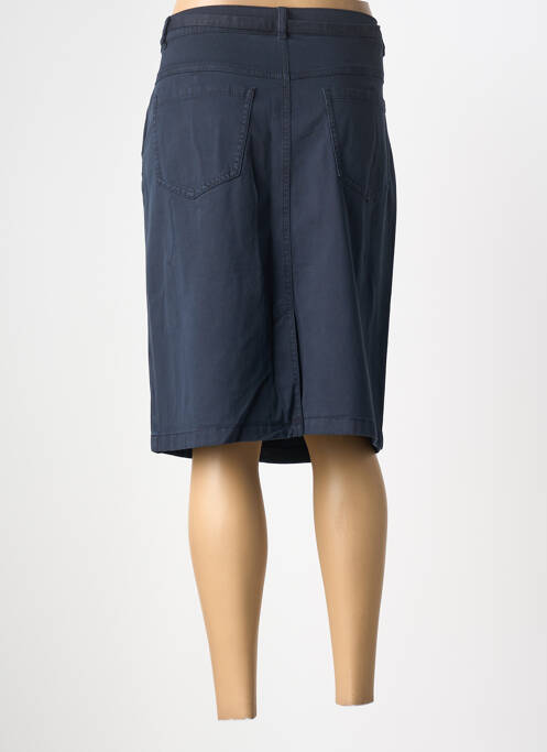 Jupe mi-longue stretch bleu GERRY WEBER femme