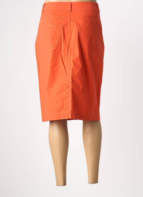 Jupe mi-longue stretch orange GERRY WEBER femme