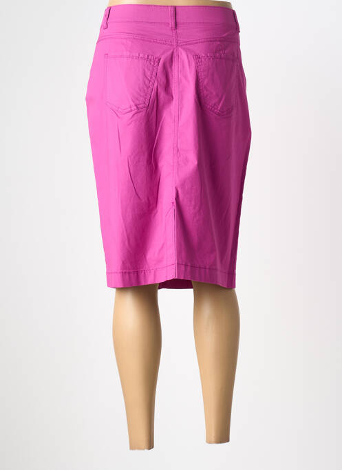 Jupe mi-longue stretch violet GERRY WEBER femme