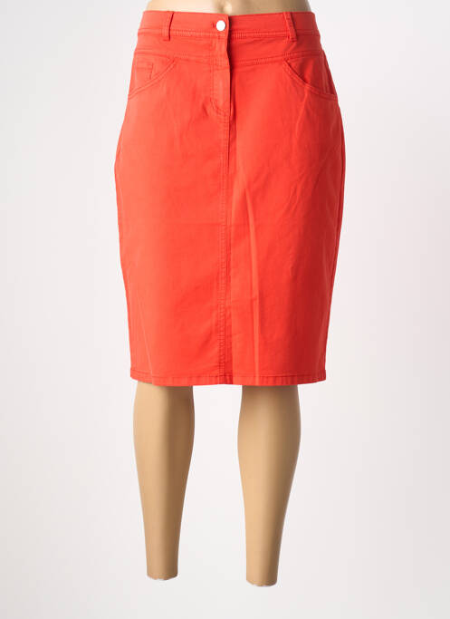 Jupe mi-longue stretch rouge GERRY WEBER femme