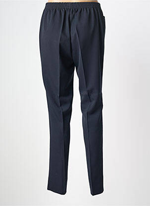 Pantalon slim taille élastique taille normale bleu ADELINA BY SCHEITER femme