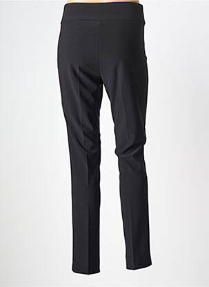 Pantalon droit stretch taille normale noir FUEGO WOMAN femme