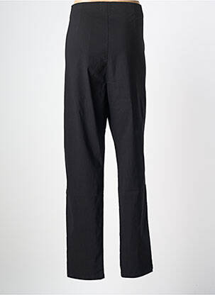 Pantalon droit stretch taille normale noir CHALOU femme