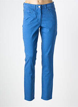 Jeans coupe slim stretch taille normale bleu BASLER femme