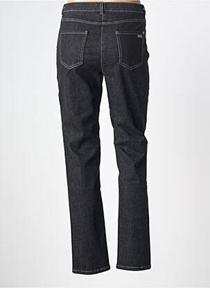 Jeans coupe droite stretch taille normale noir ADELINA BY SCHEITER femme