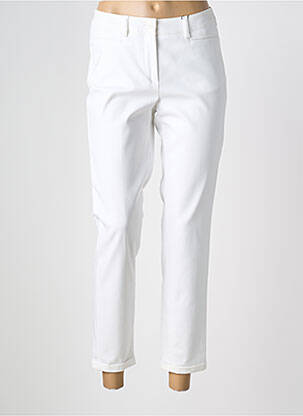 Pantalon 7/8 stretch taille normale blanc GARDEUR femme