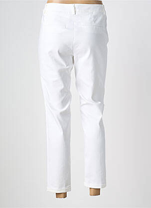 Pantalon 7/8 stretch taille normale blanc GARDEUR femme