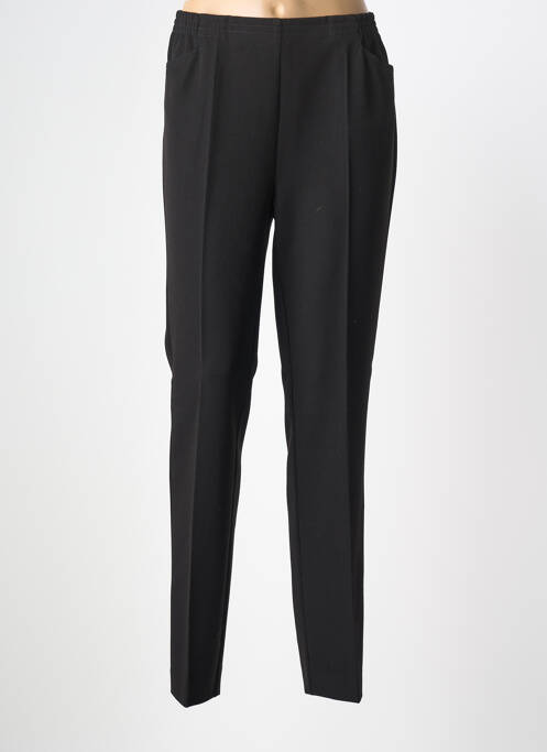 Pantalon slim taille élastique taille normale noir ADELINA BY SCHEITER femme