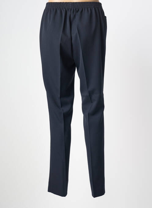 Pantalon slim taille élastique taille normale bleu ADELINA BY SCHEITER femme
