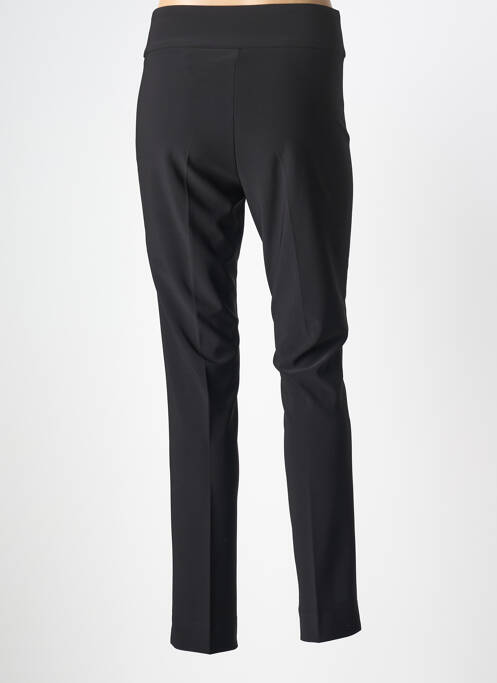 Pantalon droit stretch taille normale noir FUEGO WOMAN femme