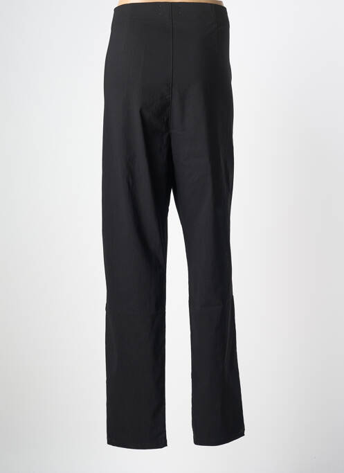 Pantalon droit stretch taille normale noir CHALOU femme