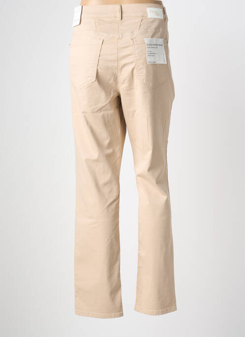 Pantalon droit stretch taille normale beige GERRY WEBER femme