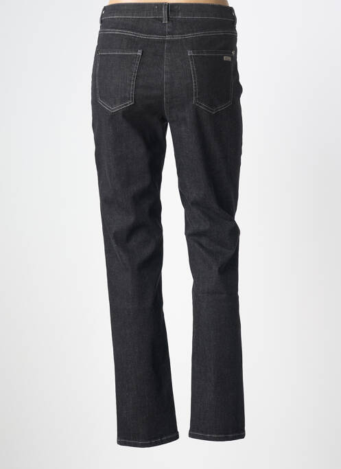 Jeans coupe droite stretch taille normale noir ADELINA BY SCHEITER femme