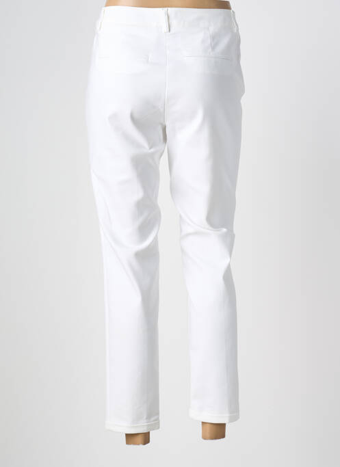 Pantalon 7/8 stretch taille normale blanc GARDEUR femme