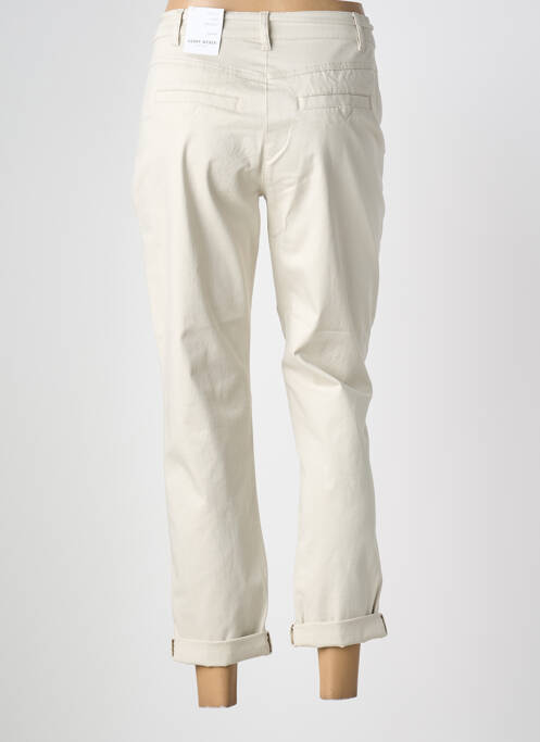 Pantalon 7/8 stretch taille normale beige GERRY WEBER femme