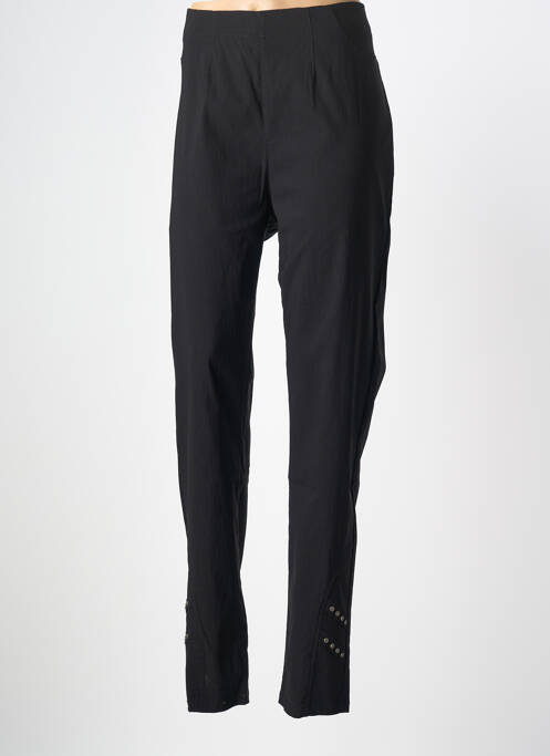Pantalon droit noir CHALOU femme