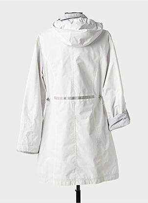 Parka manches longues a capuche gris GREEN GOOSE femme