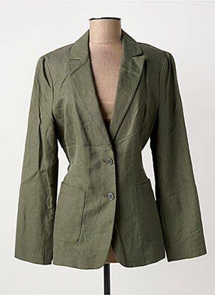Veste casual col tailleur vert GERRY WEBER femme