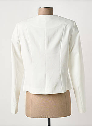 Veste casual col rond blanc GREGORY PAT femme