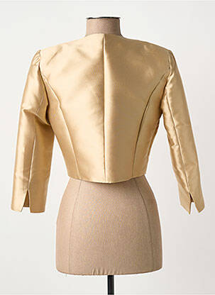 Veste casual col rond or LINEA RAFFAELLI femme