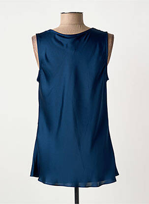 Top sans manche sans manche bleu JOSEPH RIBKOFF femme