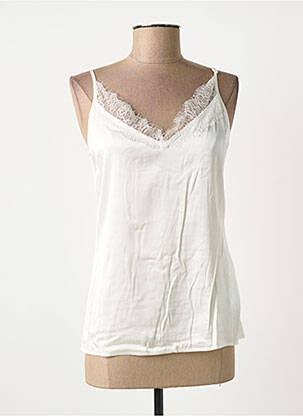 Top manches bretelles ajustables fines bretelles blanc GERRY WEBER femme