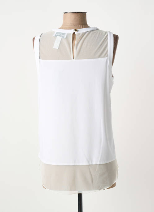 Top stretch sans manche blanc JOSEPH RIBKOFF femme