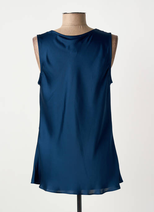 Top sans manche sans manche bleu JOSEPH RIBKOFF femme