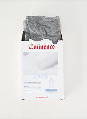 Débardeur stretch sans manche gris EMINENCE homme