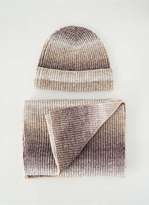Bonnet stretch marron A FISH NAMED FRED unisexe