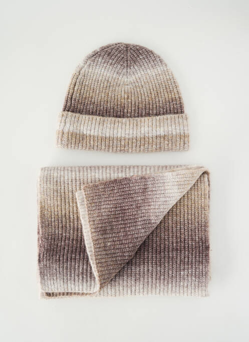 Bonnet stretch marron A FISH NAMED FRED unisexe