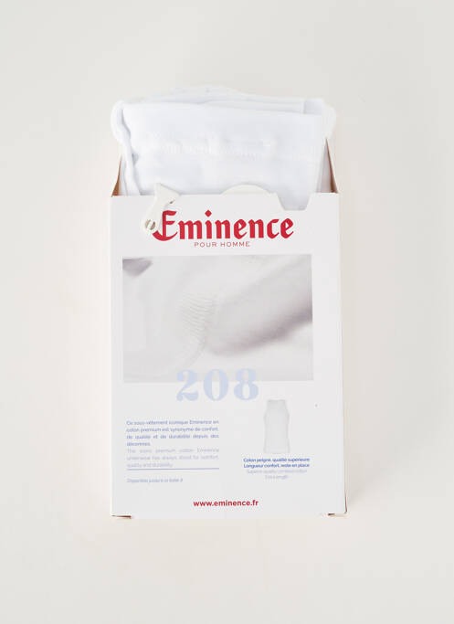 Débardeur coupe ajustée sans manche blanc EMINENCE femme